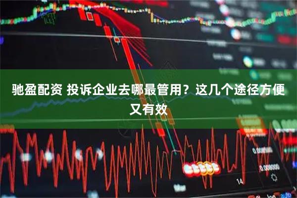 驰盈配资 投诉企业去哪最管用？这几个途径方便又有效